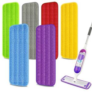 lot 779 image: EXEGO 6 Count Reusable Microfiber Mop Pads for Swiffer PowerMop - Power Mop Pads Refills for 13 -15  Spray Mop, Hard Wood Floor Mop Pads Refills Machine Washable for Multi-Surface Floor Cleaning - Retail $12