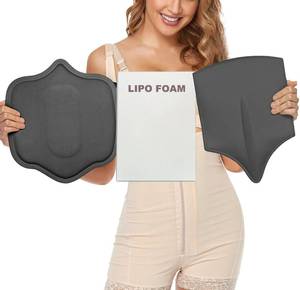 lot 788 image: KUSMOO 3 Pack Lipo Foam Board Ab Board Post Surgery Liposuction Abdominal Flattening Compression Board BBL Lumbar Molder Backboard For Liposuction - Retail $30