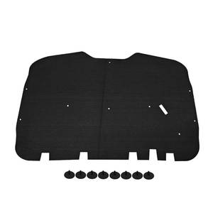 lot 820 image: Hood Insulation Pad with Clips Compatible with Chevy Silverado Tahoe Suburban GMC Sierra Full Size Trucks 1999-2006 - Retail $62