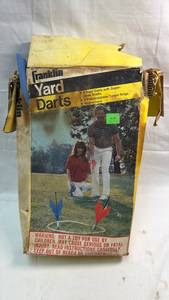 lot 14 image: Franklin Yard Darts Lawn Game Set��Incomplete