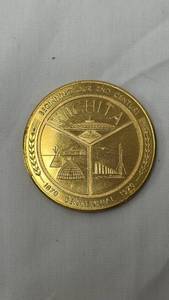 lot 70 image: Wichita 100 Years Heritage Commemorative Coin