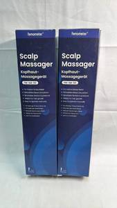 lot 95 image: Femometer Scalp Massager FM-SM-101 Head Massage Device Set of 2