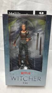 lot 110 image: Netflix The Witcher Ciri Action Figure McFarlane Toys (Unopened)