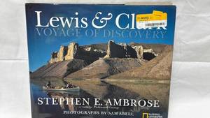 lot 125 image: Lewis & Clark Voyage of Discovery by Stephen E. Ambrose