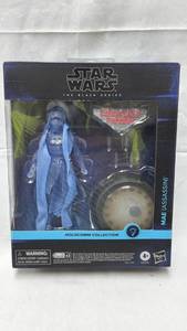 lot 135 image: Star Wars The Black Series Mae Assassin Holocomm Collection Figure (Unopened)
