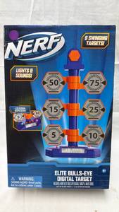 lot 139 image: NERF Elite Bulls-Eye Digital Target