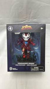 lot 143 image: Marvel Spider-Man Maximum Venom Venomized Iron Man Figure Beast Kingdom (Unopened)
