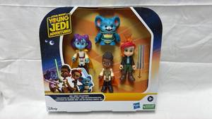 lot 154 image: Star Wars Young Jedi Adventures Hero Collection 4-Figure Set (Unopened)