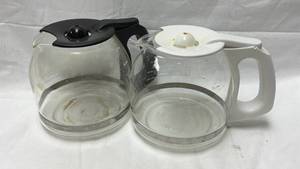 lot 155 image: 2-Piece 12 Cup Mr. Coffee Decanter