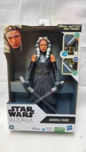 lot 161 image: Star Wars Ahsoka Tano Galactic Action Figure with Sound Effects 11.5 (Unopened)