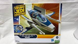 lot 165 image: Star Wars Young Jedi Adventures Nubs Jedi Pilot Starfighter Playset (Unopened)