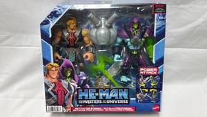 lot 188 image: He-Man and Masters of the Universe Power Attack Battle Set (Unopened)