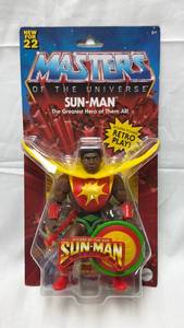 lot 190 image: Masters of the Universe Sun-Man Action Figure (Unopened)