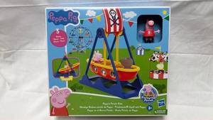 lot 202 image: Peppa Pig Pirate Ship Ride Playset with Figure (Unopened)
