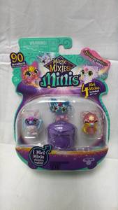 lot 205 image: Magic Mixies Minis Shimmerverse Series Collectible Figures 4-Pack (Unopened)