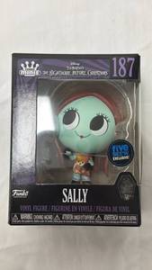 lot 206 image: Funko Minis Sally Nightmare Before Christmas Figure #187 Five Below Exclusive (Unopened)