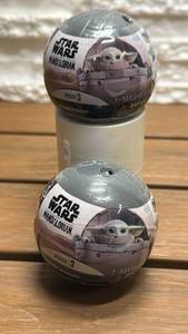 lot 227 image: Star Wars The Mandalorian Series 3 Mashems Mystery Sphere Collectible Toy 2-Pack (Unopened)