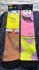 lot 229 image: SpongeBob SquarePants Odd Sox Character Socks