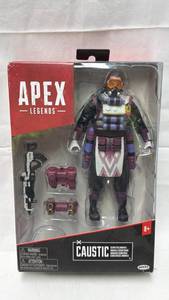 lot 236 image: Apex Legends Caustic Action Figure with Accessories (Unopened)