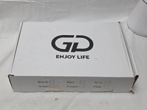 lot 13 image: SKDK acrylic Hookah Kit Set (Portable Hookah Shisha w Silicone BowlHoseCharcoal Holder). Brand new in box.