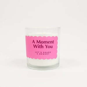 lot 117 image: Love x June Mother s Day DIY Message Candle Pink White Color - Retail $13