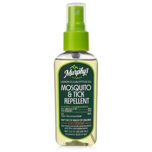 lot 117 image: Murphy s Naturals Lemon Eucalyptus Oil Mosquito & Tick Repellent Spray - Retail $16