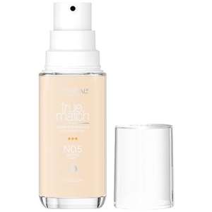 lot 126 image: L Oreal Paris True Match Cream Foundation Makeup  N0.5 Neutral Light  1 fl oz - Retail $15