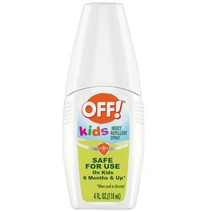 lot 132 image: OFF Kids Insect Repellent Spray  100% Plant Based Oils  Safe for Use On Babies  Toddlers and Kids  4 oz - Retail $11