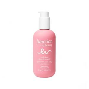 lot 155 image: Function of Beauty Super Shape Curl Cream for Curly Hair - 7 fl oz Paraben-Free, Silicone-Free - Retail $13