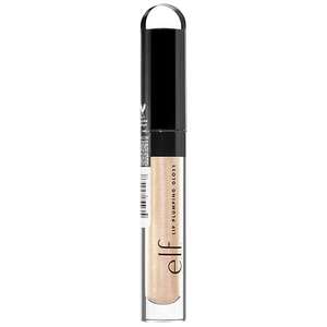 lot 165 image: e.l.f. Lip Plumping Gloss - Pink Sugar - 0.09 fl oz - Retail $8