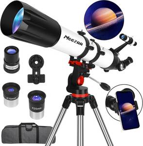 lot 4232 image: $150 MEEZAA Telescope 90mm Aperture, 800mm Refractor with AZ Mount