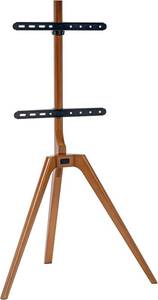 lot 4252 image: $192 TM Electron TV Stand for 45-65 in Screens, VESA Mount, Black