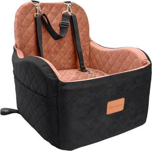 lot 4274 image: $65 Lealchum Dog Booster Car Seat for up to 35lbs, 6in cushion