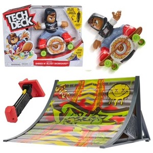lot 4312 image: Tech Deck Shred N Blast Motorized Skateboard Toy for Ages 6