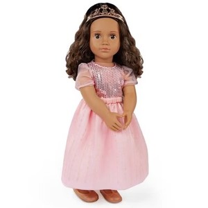 lot 4315 image: Our Generation Estrella 18 Doll with Pink Gown & Tiara