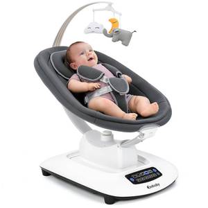 lot 4352 image: $150 Ezebaby Electric Baby Swing for Infants - 5 Motions, 5 Speeds