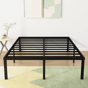 lot 4387 image: $70 DiaOutro 18-Inch King Bed Frame, Metal Platform, No Box Spring