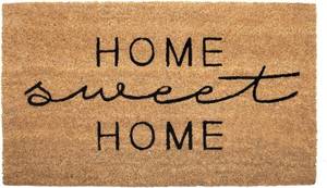 lot 4408 image: NIKKY HOME Coir Doormat Non Slip Front Door Mat - 17x30