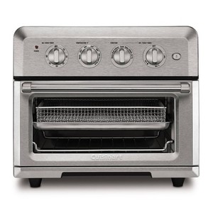 lot 4428 image: $230 Cuisinart 1800W Air Fryer Toaster Oven Stainless Steel Finish