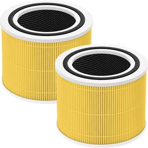 lot 4455 image: 2 Pack Core 300 Pet Care Replacement Filter for Levoit Core 300