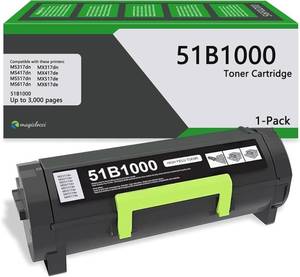 lot 4469 image: $55 Lexmark 51B1000 High Yield Black Toner, 1-Pack (3,000 pages)