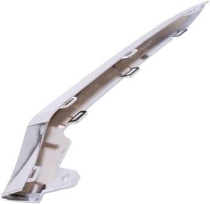 lot 4472 image: A2128852774 Front Bumper Chrome Trim LH Driver Side MB E-Class