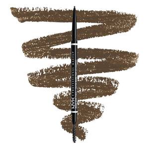 lot 56830 image: NYX PROFESSIONAL MAKEUP Micro Brow Pencil, Precise Eyebrow Pencil - Ash Brown - Retail $11
