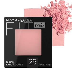 lot 56880 image: Maybelline Fit Me Blush, Lightweight, Smooth, Blendable, Long-lasting All-Day Face Enhancing Makeup Color, Pink, 1 Count - Retail $7