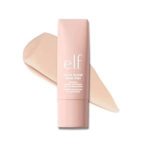 lot 56895 image: e.l.f. Halo Glow Skin Tint SPF 50, Tinted Moisturizer For Light, Buildable Coverage, Creates A Natural Glow, Vegan & Cruelty-Free, 3 Fair Cool - Retail $14
