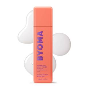 lot 56926 image: BYOMA Hydrating Milky Toner - Dewy, Ultra Hydrating Toner for Face - Soothes Skin, Locks in Moisture, Reduces Redness - Barrier Repair - 5.07 fl oz - Retail $15