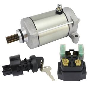 lot 56988 image: Starter wRelay & Ignition Switch for Yamaha Rhino 660 2004-2006Rhino 450 2006 - Retail $49