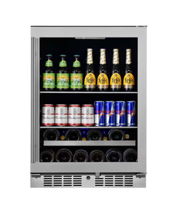 Titan Undercounter Beverage Refrigerator with Wine Storage - Retail: $1,800