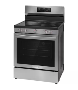 lot 23 image: Frigidaire Gallery Stainless Steel Electric Range with Digital Controls - Retail $1,400