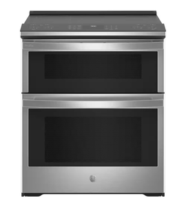 GE Profile Double Oven Electric Range with Induction Cooktop - Retail: $3,500